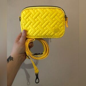 ✨  Lug Coupe convertible crossbody bag in yellow